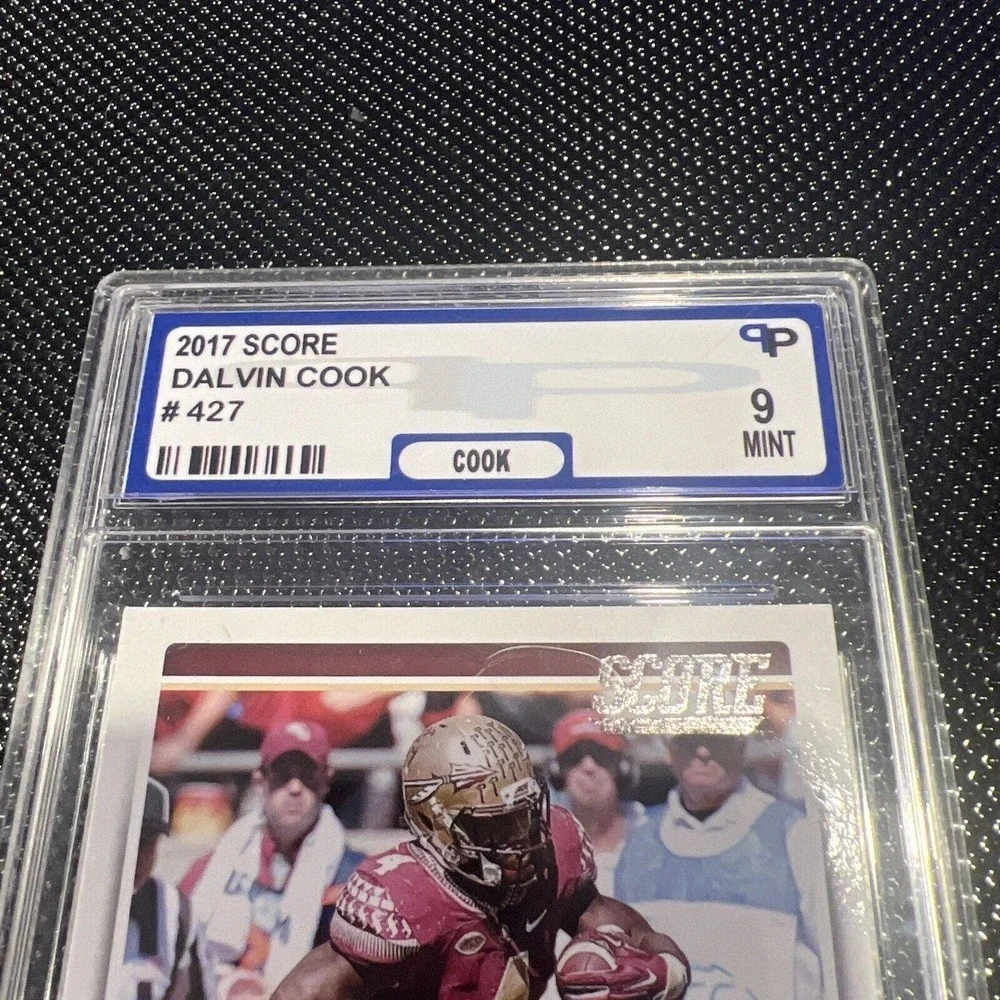 2017 Panini Score Dalvin Cook #427 PPG 9 Mint RC Rookie